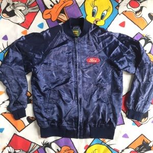 Vintage Ford Atlanta assembly plant Satin bomber